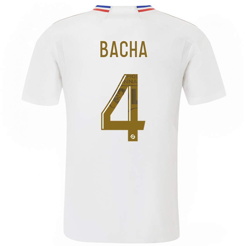 Kandiny Bambino Maglia Selma Bacha #4 Bianco Kit Gara Home 2023/24 Maglietta