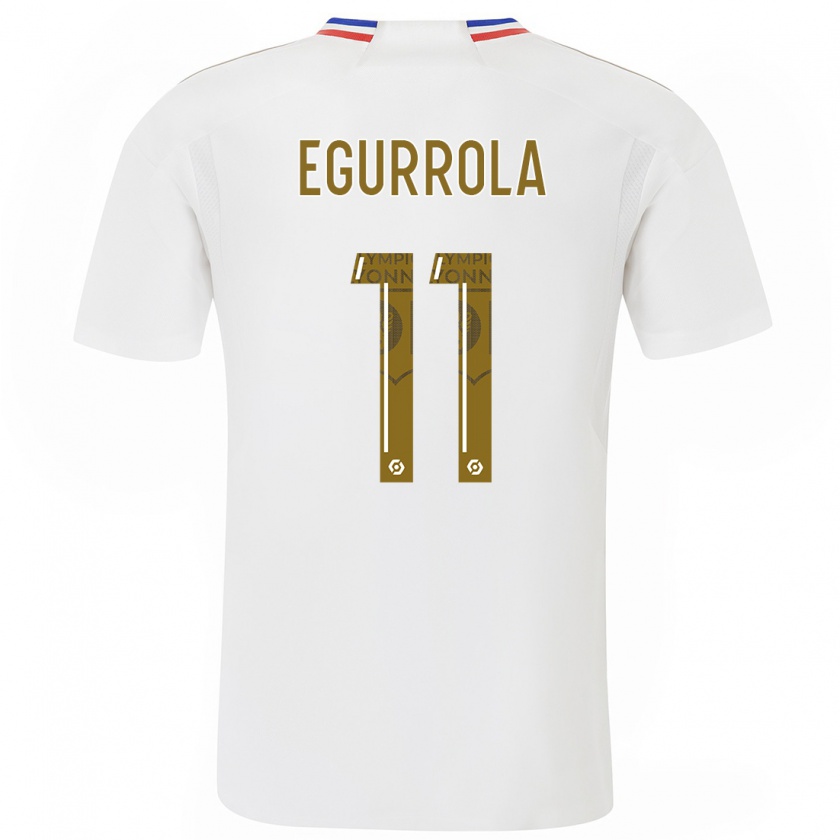 Kandiny Bambino Maglia Damaris Egurrola #11 Bianco Kit Gara Home 2023/24 Maglietta