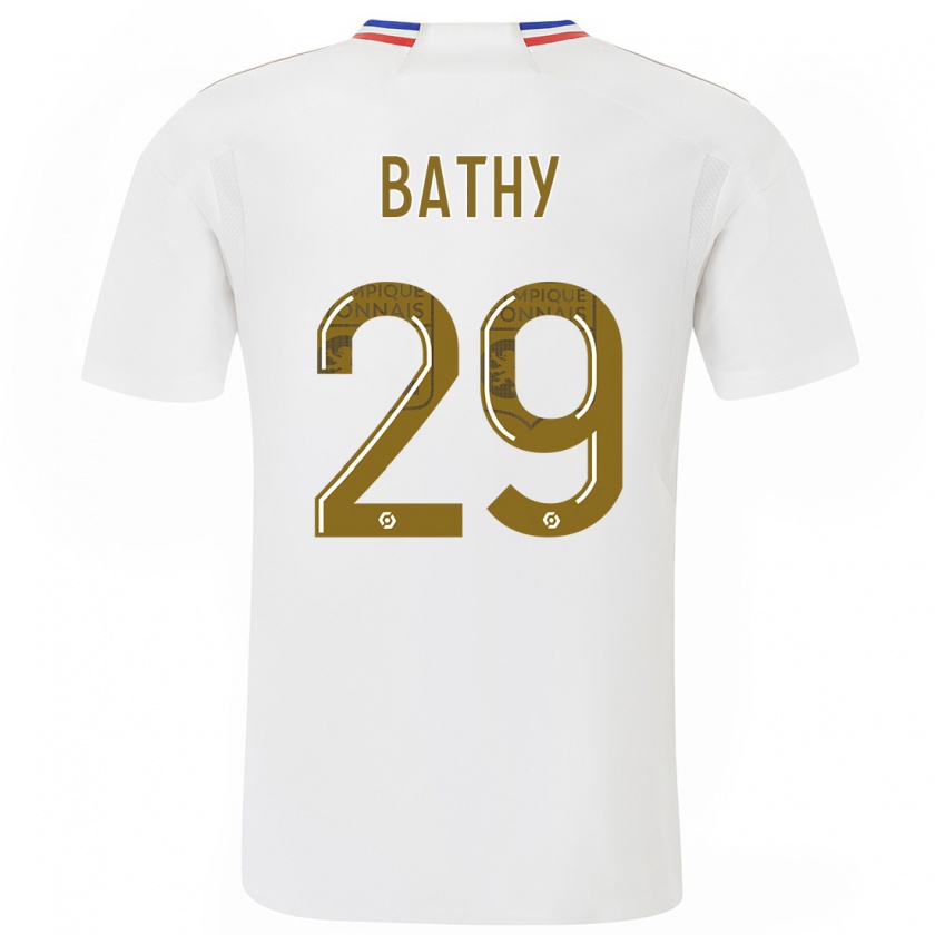 Kandiny Bambino Maglia Griedge Mbock Bathy #29 Bianco Kit Gara Home 2023/24 Maglietta