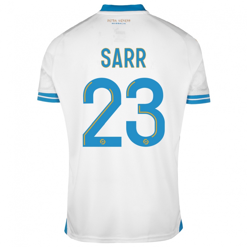 Kandiny Kinderen Ismaïla Sarr #23 Wit Thuisshirt Thuistenue 2023/24 T-Shirt België