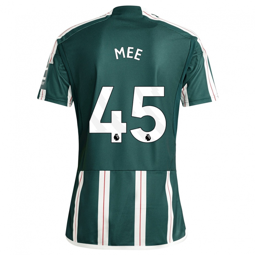 Kandiny Bambino Maglia Dermot Mee #45 Verde Scuro Kit Gara Away 2023/24 Maglietta