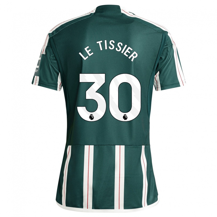 Kandiny Kinderen Maya Le Tissier #30 Donkergroen Uitshirt Uittenue 2023/24 T-Shirt België