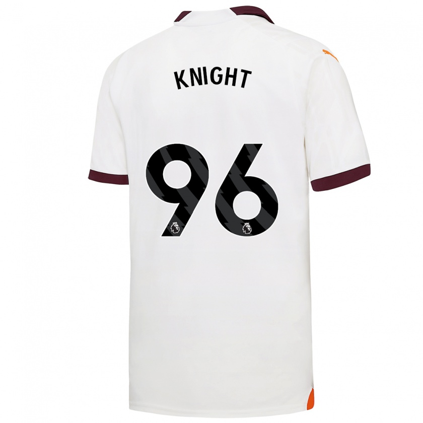 Kandiny Kinder Ben Knight #96 Weiß Auswärtstrikot Trikot 2023/24 T-Shirt Österreich