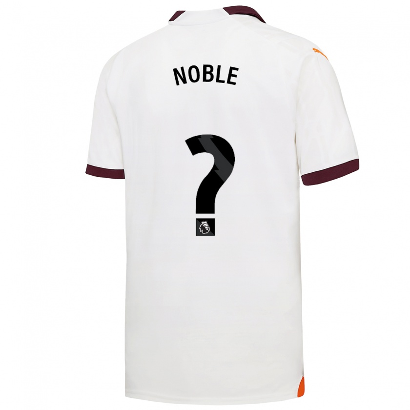 Kandiny Niño Camiseta Kian Noble #0 Blanco 2ª Equipación 2023/24 La Camisa