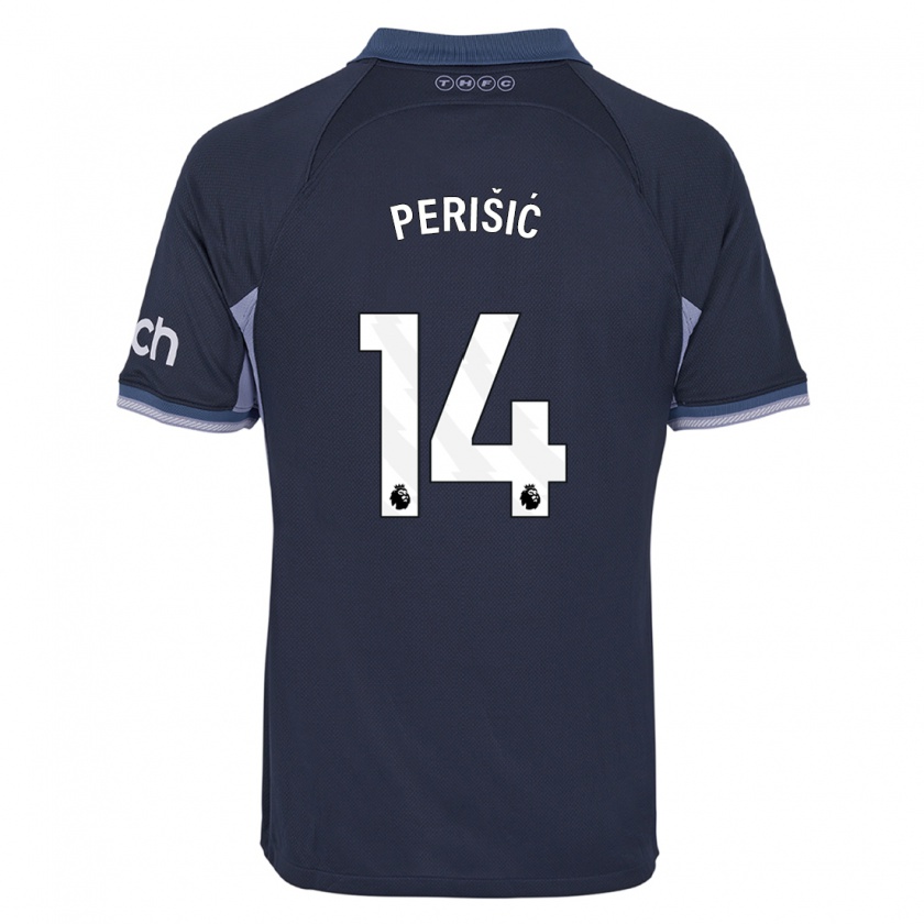 Kandiny Kinder Ivan Perisic #14 Dunkelblau Auswärtstrikot Trikot 2023/24 T-Shirt Österreich