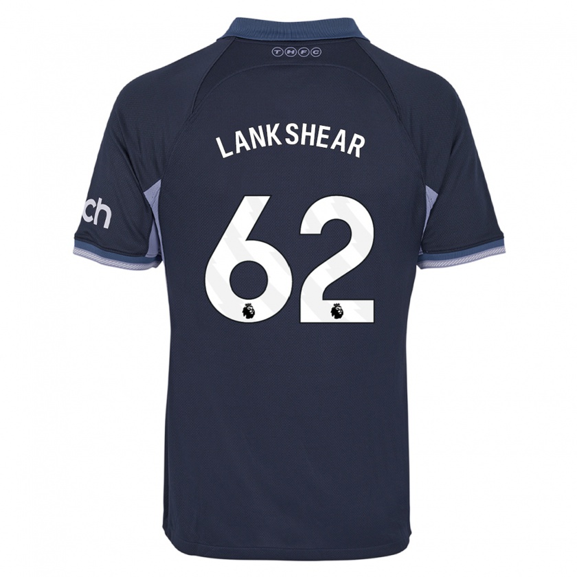 Kandiny Bambino Maglia Will Lankshear #62 Blu Scuro Kit Gara Away 2023/24 Maglietta