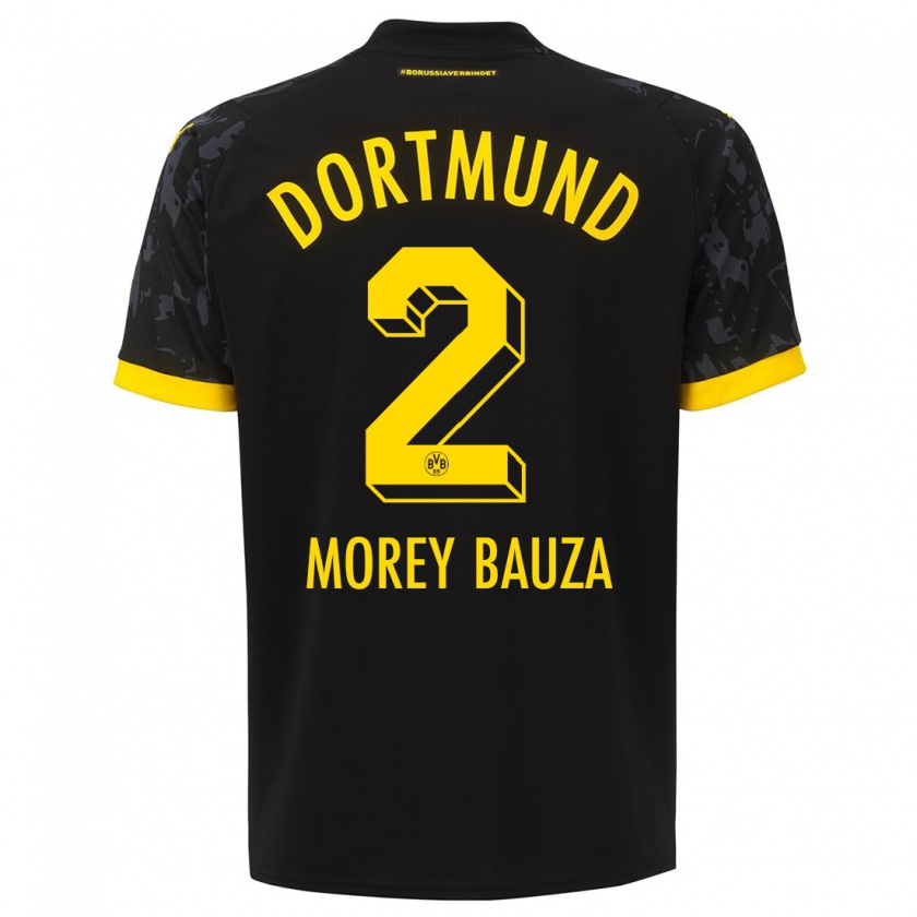 Kandiny Kinder Mateu Morey Bauzà #2 Schwarz Auswärtstrikot Trikot 2023/24 T-Shirt Österreich