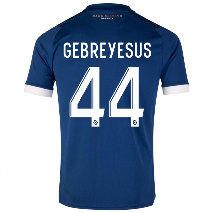 Kandiny Kinder Esey Gebreyesus #44 Dunkelblau Auswärtstrikot Trikot 2023/24 T-Shirt Österreich