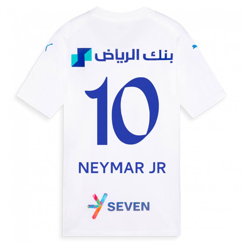 Kandiny Niño Camiseta Neymar #10 Blanco 2ª Equipación 2023/24 La Camisa México