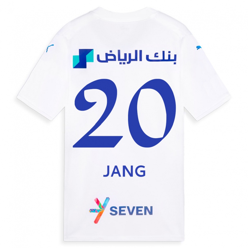 Kandiny Bambino Maglia Hyun-Soo Jang #20 Bianco Kit Gara Away 2023/24 Maglietta