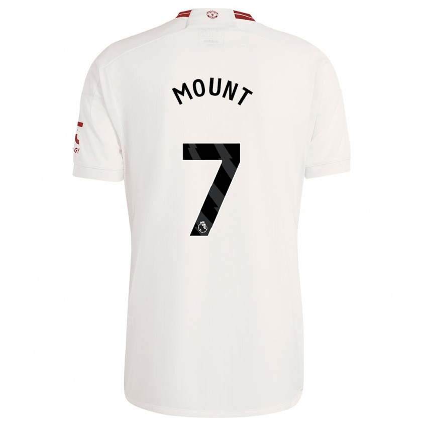 Kandiny Bambino Maglia Mason Mount #7 Bianco Kit Gara Third 2023/24 Maglietta