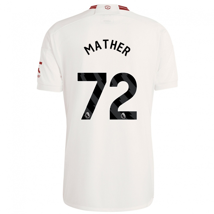 Kandiny Kinder Sam Mather #72 Weiß Ausweichtrikot Trikot 2023/24 T-Shirt Österreich