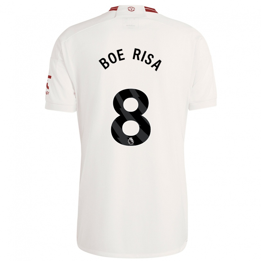 Kandiny Kinder Vilde Boe Risa #8 Weiß Ausweichtrikot Trikot 2023/24 T-Shirt Österreich