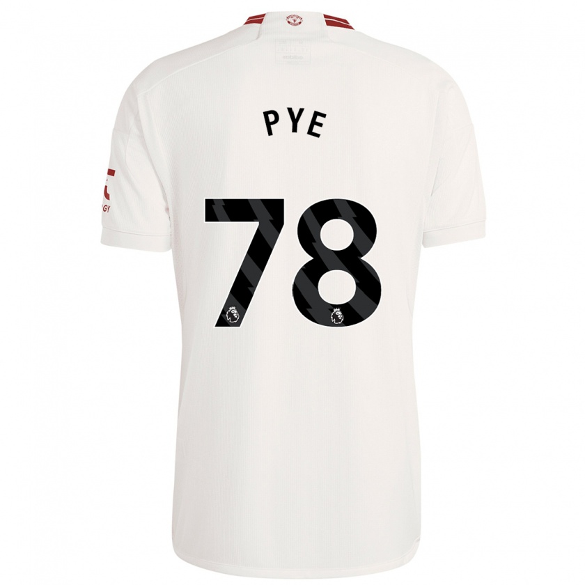 Kandiny Kinder Logan Pye #78 Weiß Ausweichtrikot Trikot 2023/24 T-Shirt Österreich