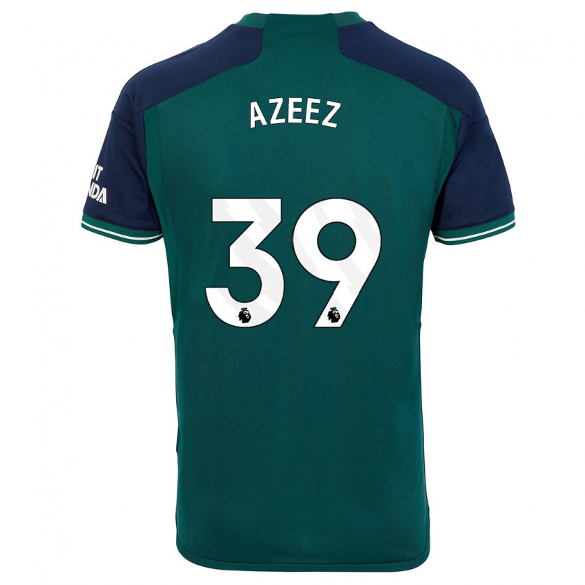 Kandiny Kinder Miguel Azeez #39 Grün Ausweichtrikot Trikot 2023/24 T-Shirt Österreich