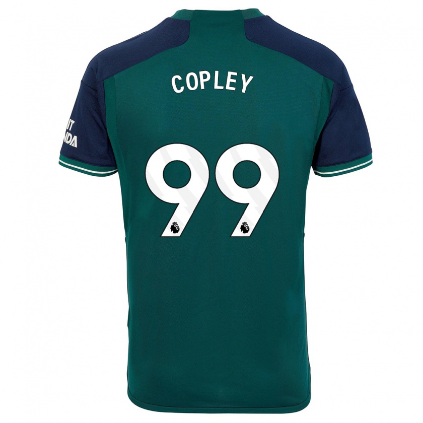 Kandiny Kinderen Louie Copley #99 Groente Thuisshirt Derde Tenue 2023/24 T-Shirt België