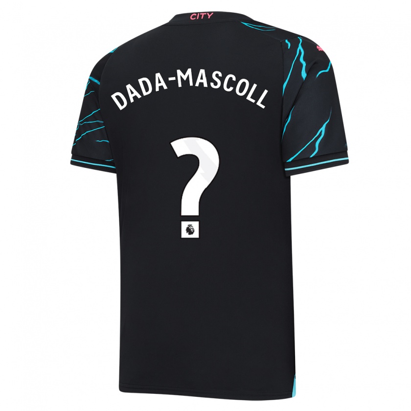 Kandiny Bambino Maglia Isaiah Dada-Mascoll #0 Blu Scuro Kit Gara Third 2023/24 Maglietta