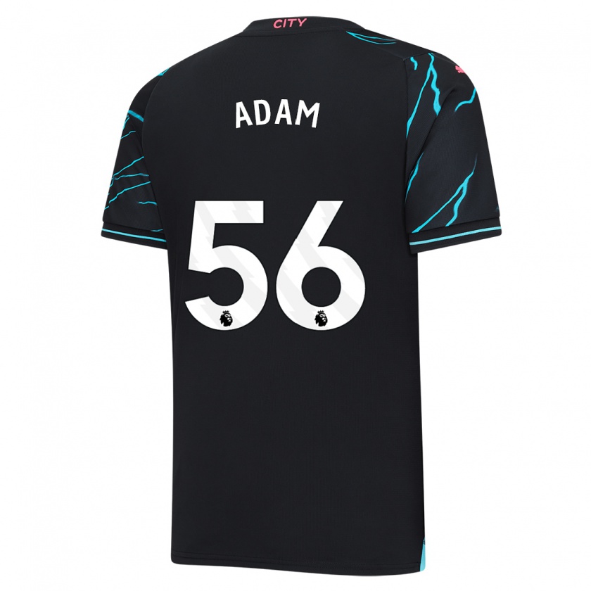 Kandiny Niño Camiseta Josh Adam #56 Azul Oscuro Equipación Tercera 2023/24 La Camisa