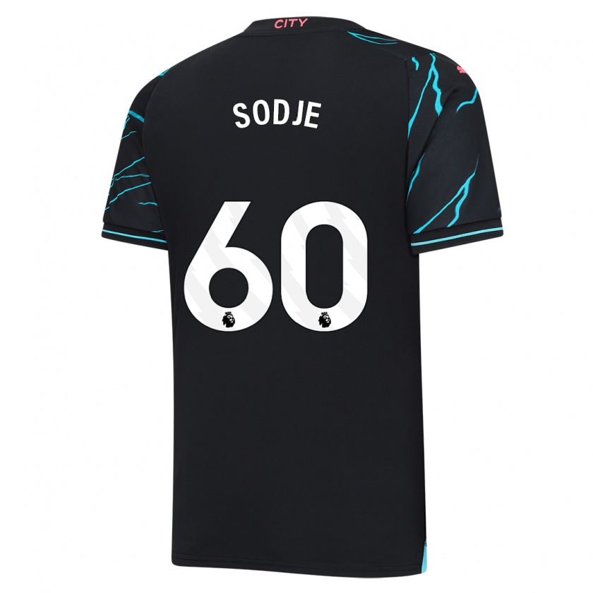 Kandiny Bambino Maglia Tai Sodje #60 Blu Scuro Kit Gara Third 2023/24 Maglietta