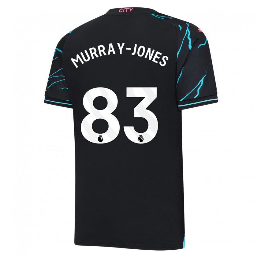 Kandiny Niño Camiseta George Murray-Jones #83 Azul Oscuro Equipación Tercera 2023/24 La Camisa