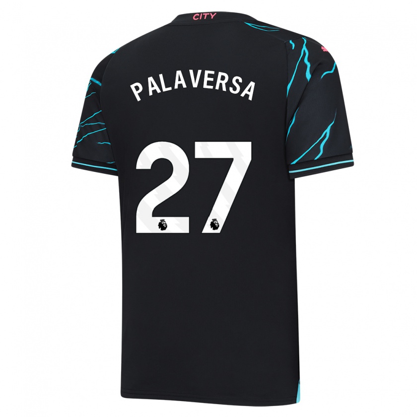 Kandiny Kinderen Ante Palaversa #27 Donkerblauw Thuisshirt Derde Tenue 2023/24 T-Shirt