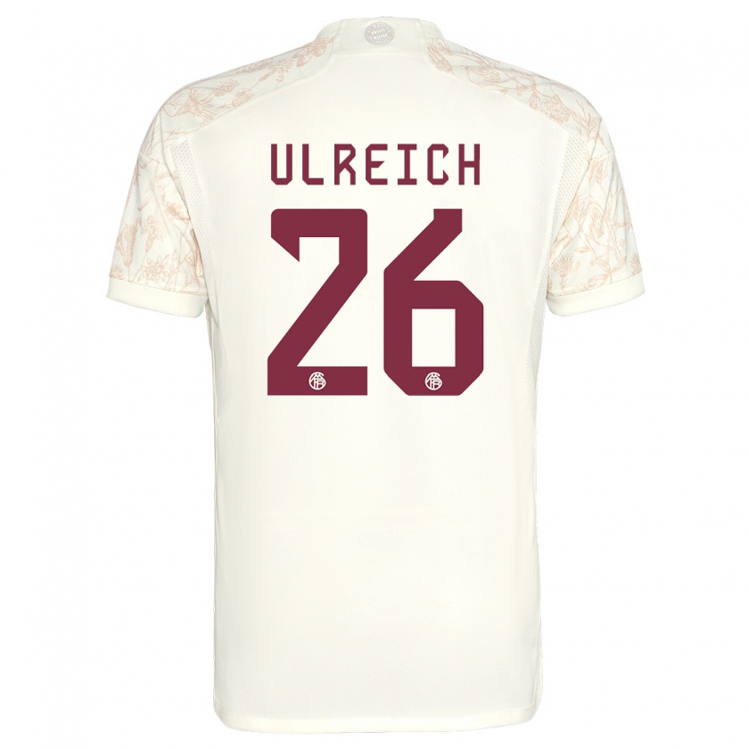 Kandiny Kinderen Sven Ulreich #26 Gebroken Wit Thuisshirt Derde Tenue 2023/24 T-Shirt België