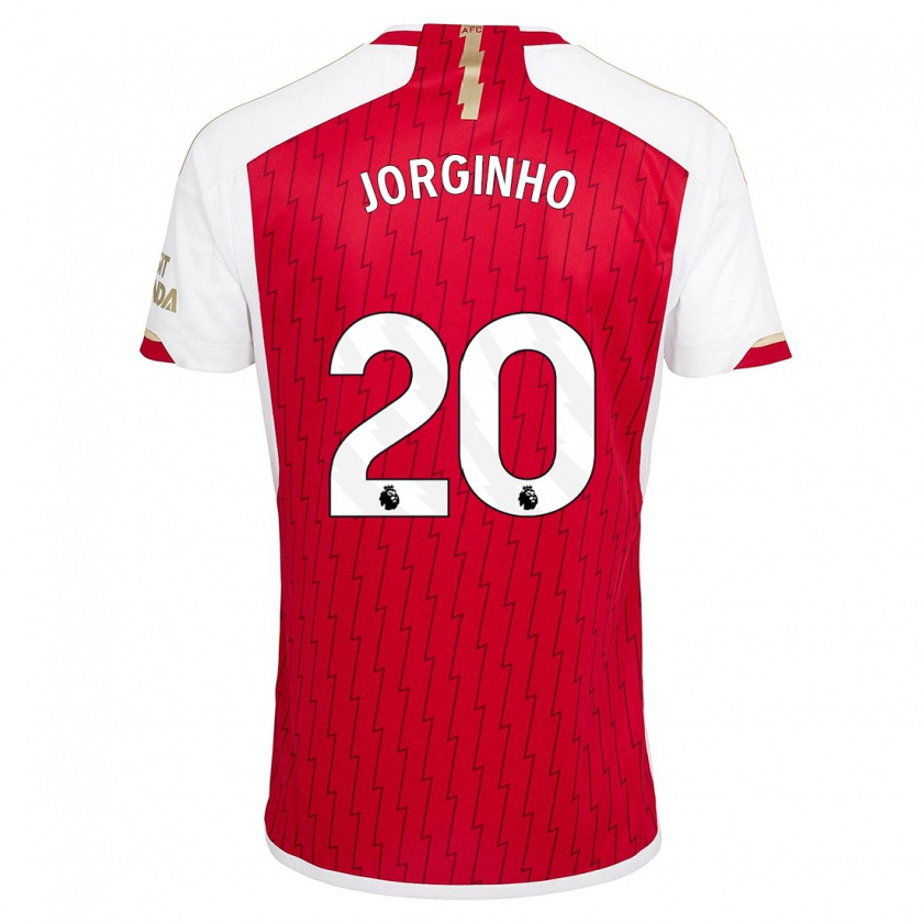 Kandiny Heren Jorginho #20 Rood Thuisshirt Thuistenue 2023/24 T-Shirt België