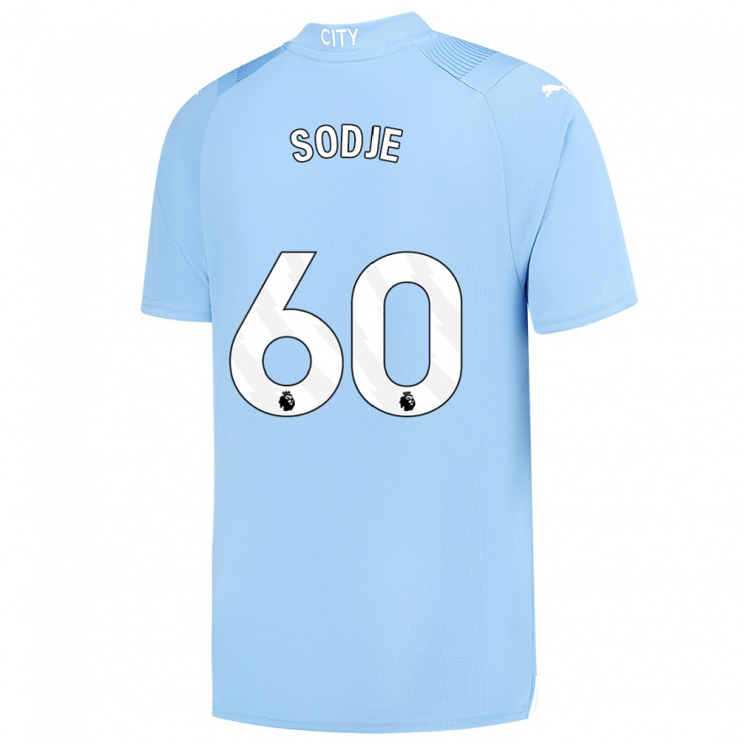 Kandiny Heren Tai Sodje #60 Lichtblauw Thuisshirt Thuistenue 2023/24 T-Shirt België