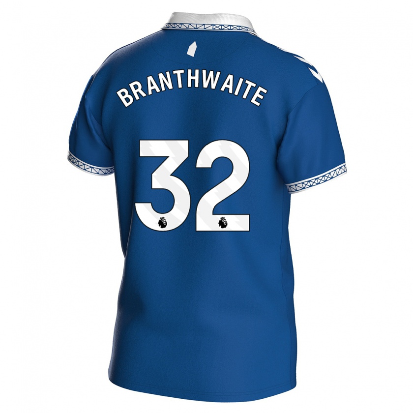 Kandiny Herren Jarrad Branthwaite #32 Königsblau Heimtrikot Trikot 2023/24 T-Shirt Österreich