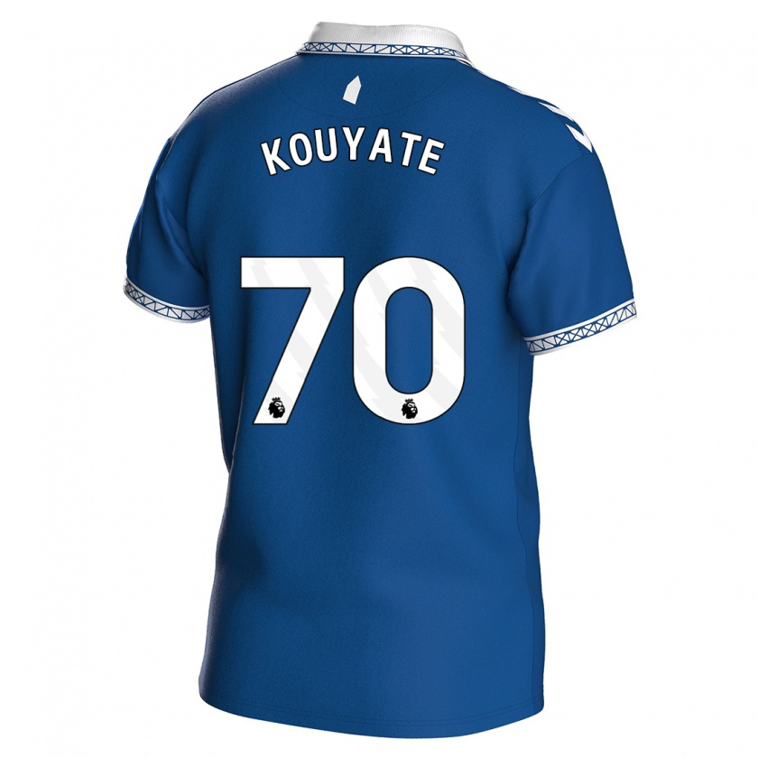 Kandiny Herren Katia Kouyate #70 Königsblau Heimtrikot Trikot 2023/24 T-Shirt Österreich