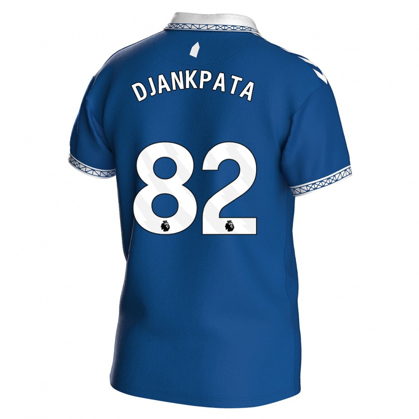 Kandiny Herren Halid Djankpata #82 Königsblau Heimtrikot Trikot 2023/24 T-Shirt Österreich