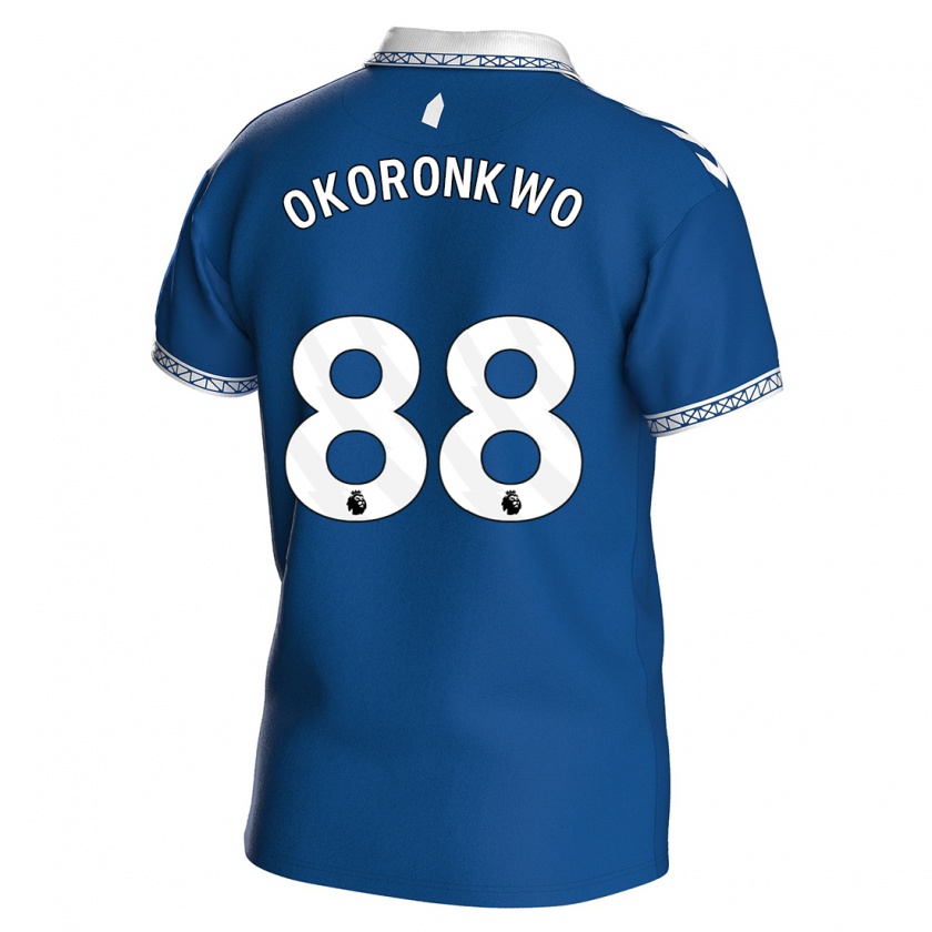 Kandiny Herren Francis Okoronkwo #88 Königsblau Heimtrikot Trikot 2023/24 T-Shirt Österreich