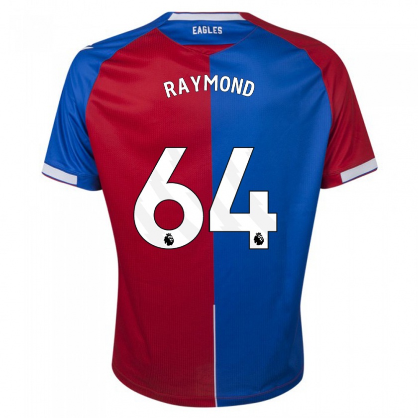 Kandiny Heren Jadan Raymond #64 Rood Blauw Thuisshirt Thuistenue 2023/24 T-Shirt België