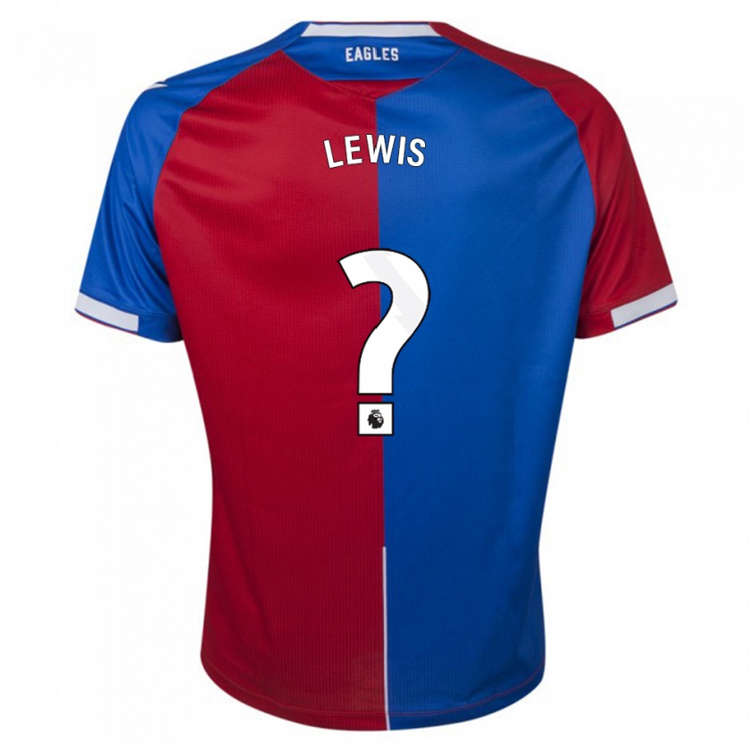 Kandiny Hombre Camiseta Cameron Lewis Brown #0 Rojo Azul 1ª Equipación 2023/24 La Camisa