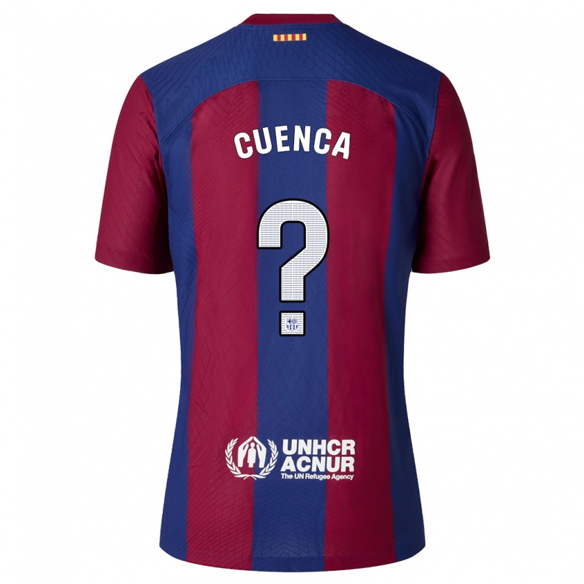 Kandiny Heren Andrés Cuenca #0 Rood Blauw Thuisshirt Thuistenue 2023/24 T-Shirt België