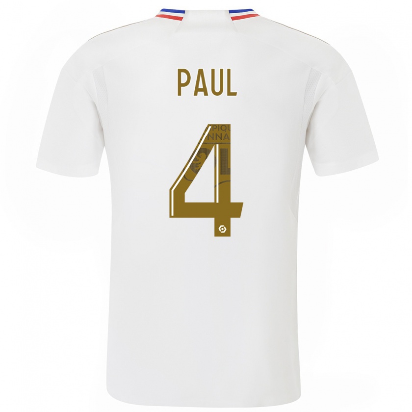 Kandiny Uomo Maglia Paul Akouokou #0 Bianco Kit Gara Home 2023/24 Maglietta