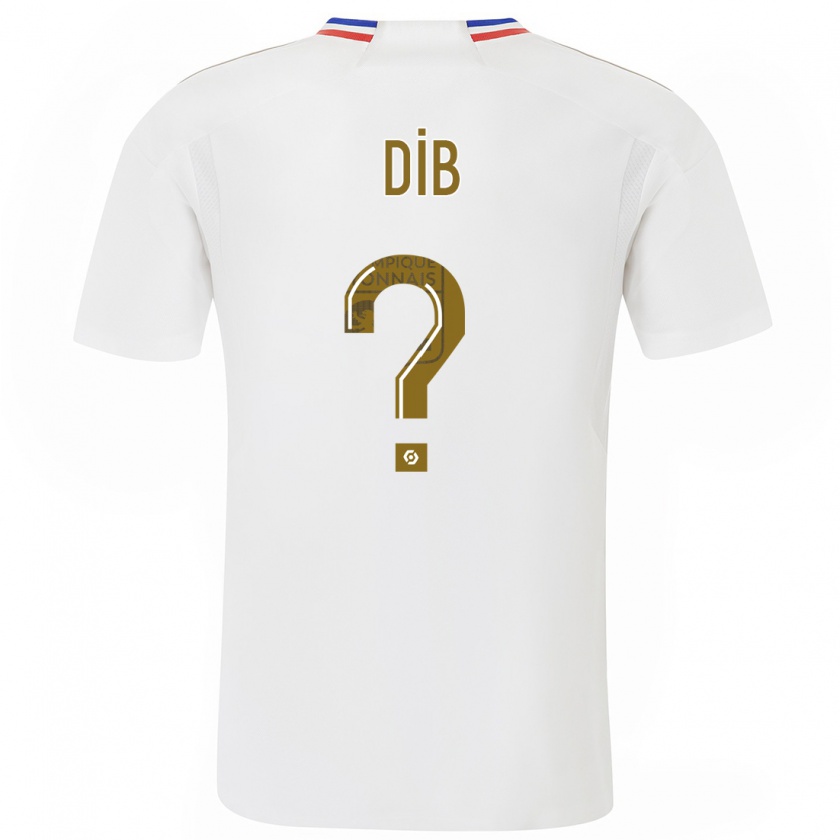 Kandiny Uomo Maglia Djibrail Dib #0 Bianco Kit Gara Home 2023/24 Maglietta