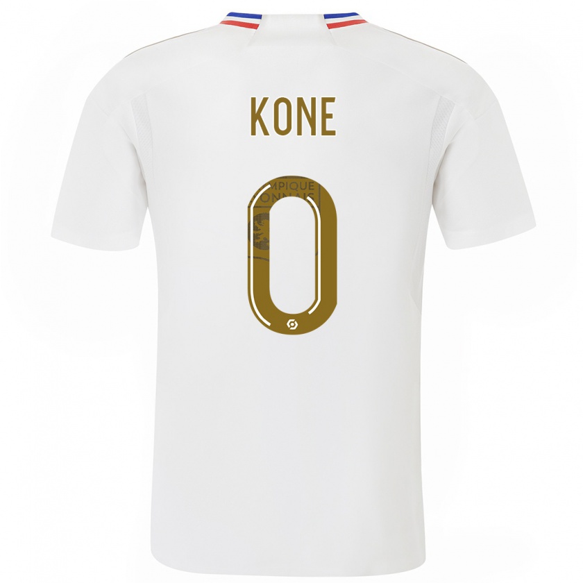 Kandiny Uomo Maglia Youssouf Kone #0 Bianco Kit Gara Home 2023/24 Maglietta