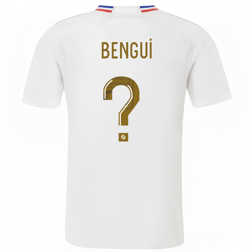 Kandiny Heren Justin Bengui #0 Wit Thuisshirt Thuistenue 2023/24 T-Shirt België