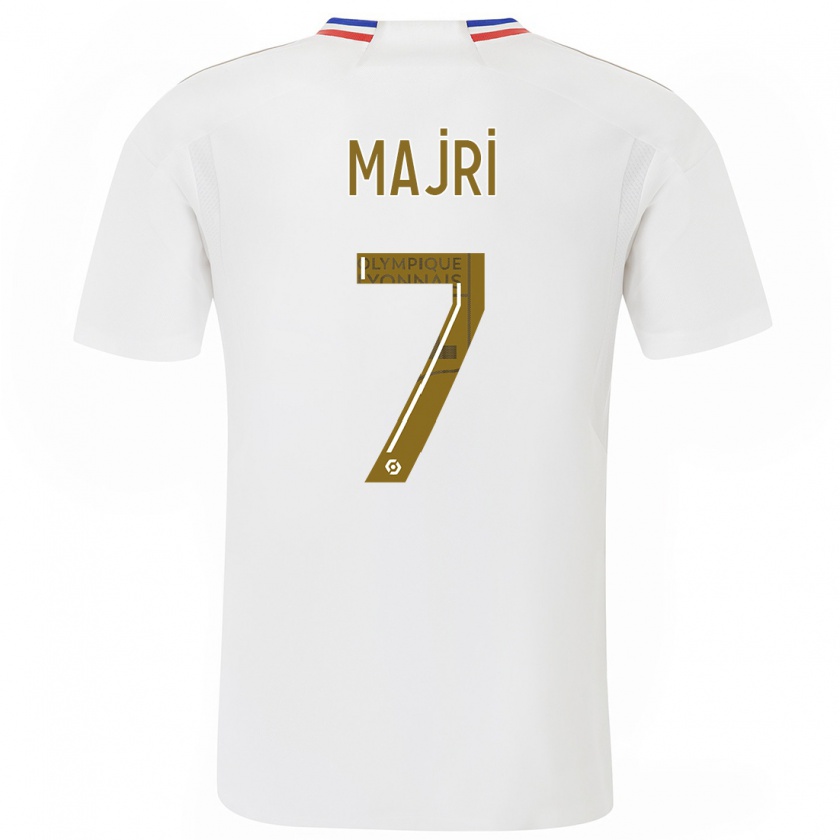 Kandiny Uomo Maglia Amel Majri #7 Bianco Kit Gara Home 2023/24 Maglietta