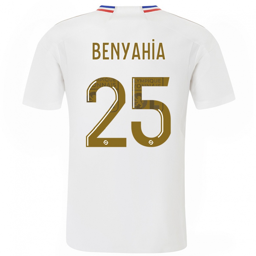 Kandiny Heren Ines Benyahia #25 Wit Thuisshirt Thuistenue 2023/24 T-Shirt België