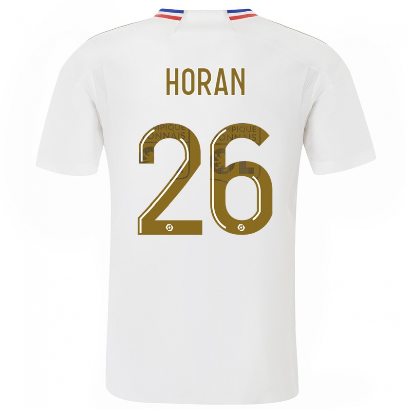 Kandiny Heren Lindsey Horan #26 Wit Thuisshirt Thuistenue 2023/24 T-Shirt België