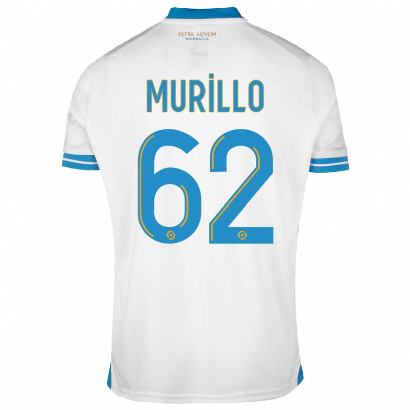 Kandiny Heren Amir Murillo #62 Wit Thuisshirt Thuistenue 2023/24 T-Shirt België