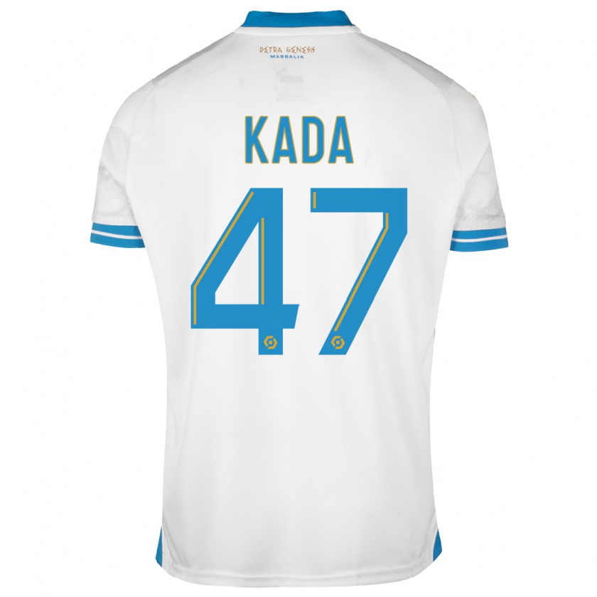 Kandiny Uomo Maglia Joakim Kada #47 Bianco Kit Gara Home 2023/24 Maglietta