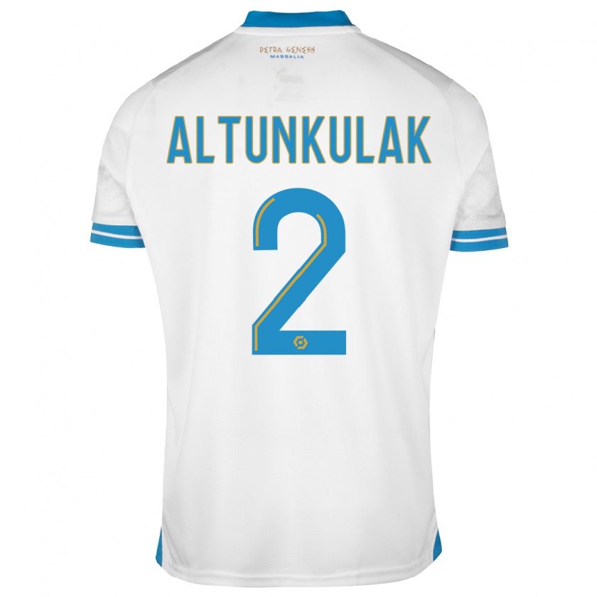 Kandiny Heren Selen Altunkulak #2 Wit Thuisshirt Thuistenue 2023/24 T-Shirt België