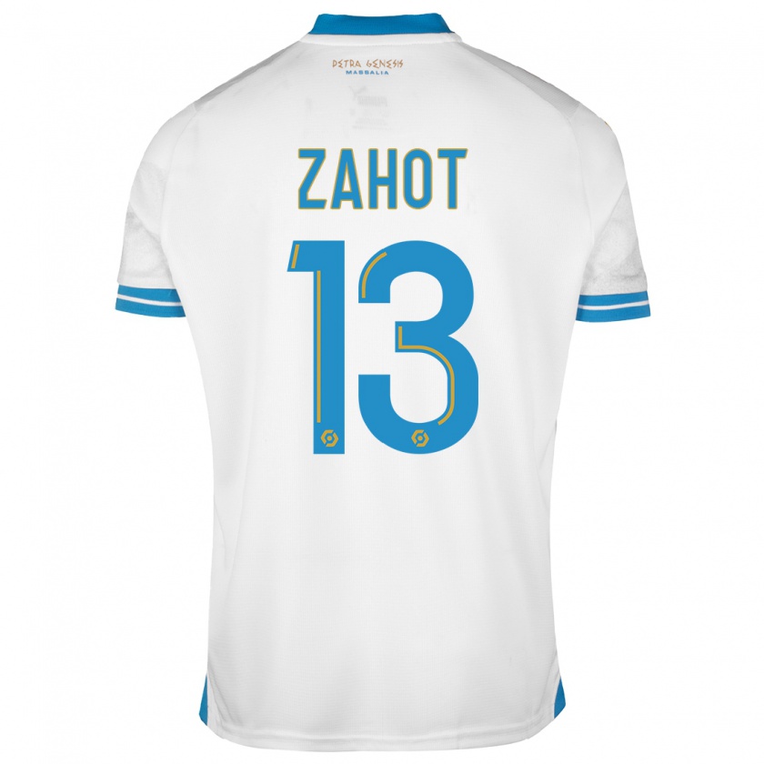 Kandiny Heren Sarah Zahot #13 Wit Thuisshirt Thuistenue 2023/24 T-Shirt België