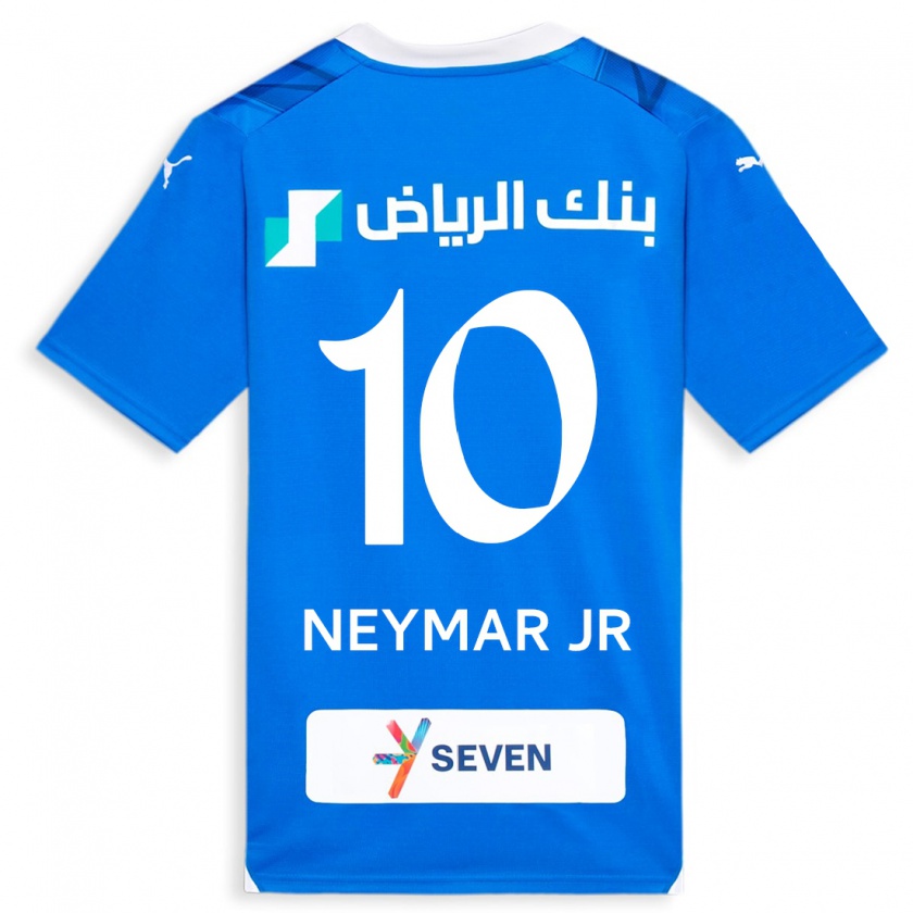 Kandiny Heren Neymar #10 Blauw Thuisshirt Thuistenue 2023/24 T-Shirt België