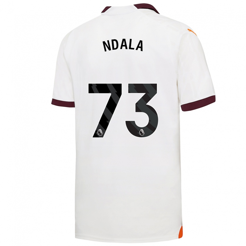 Kandiny Herren Joel Ndala #73 Weiß Auswärtstrikot Trikot 2023/24 T-Shirt Österreich