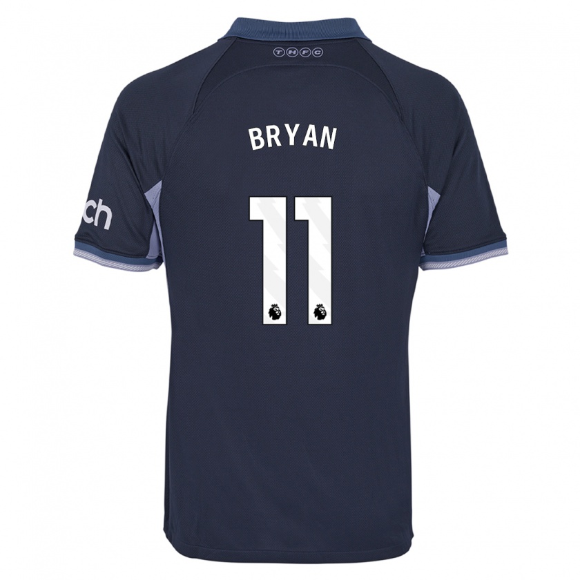 Kandiny Heren Bryan Gil #11 Donkerblauw Uitshirt Uittenue 2023/24 T-Shirt België