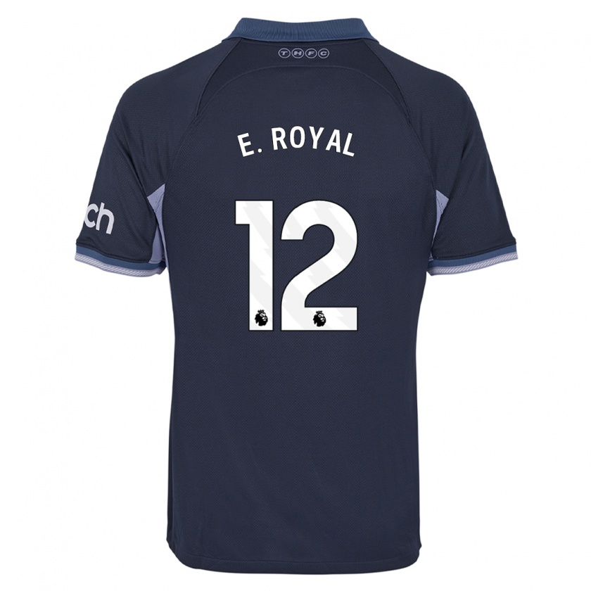 Kandiny Uomo Maglia Emerson Royal #12 Blu Scuro Kit Gara Away 2023/24 Maglietta